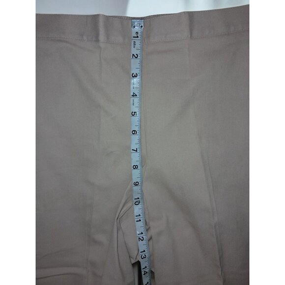 Alfred Dunner Tan Classic Fit Size 6P Capri Pant - Picture 8 of 11